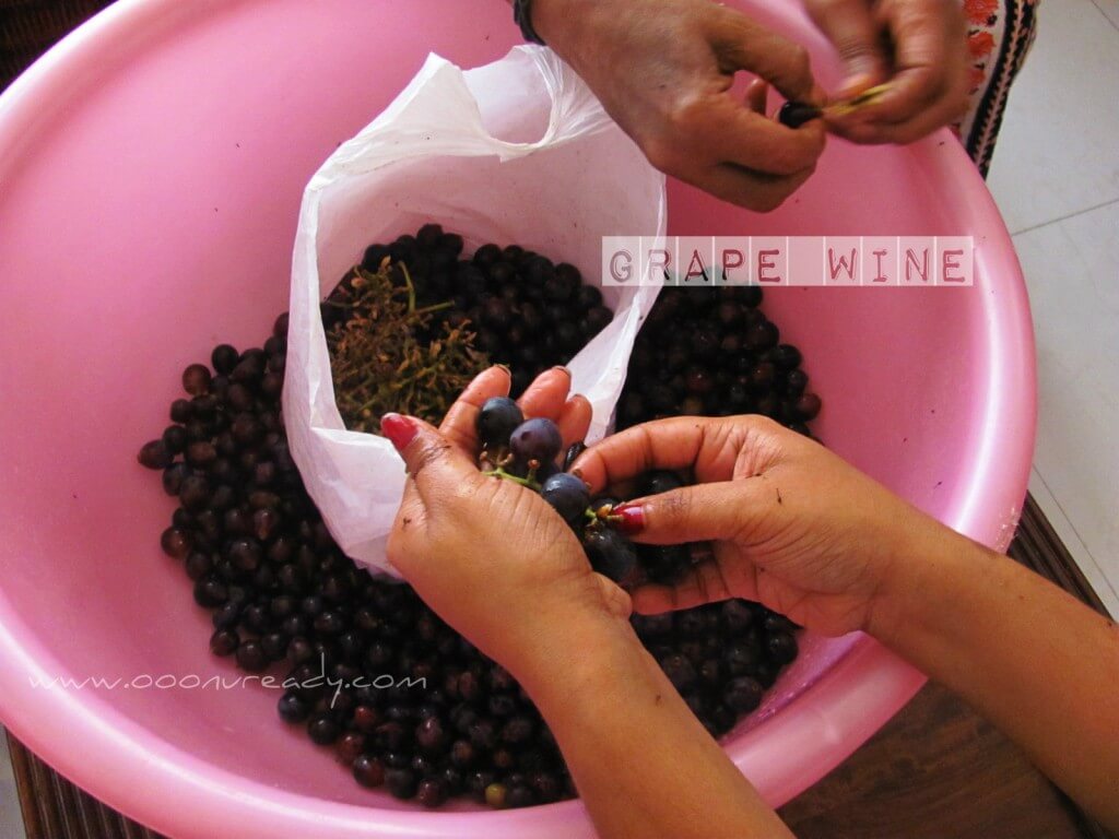 How to make home made grape wine