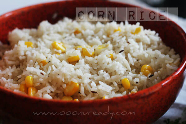 How to make corn rice