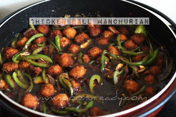 How to make chicken ball manchurian