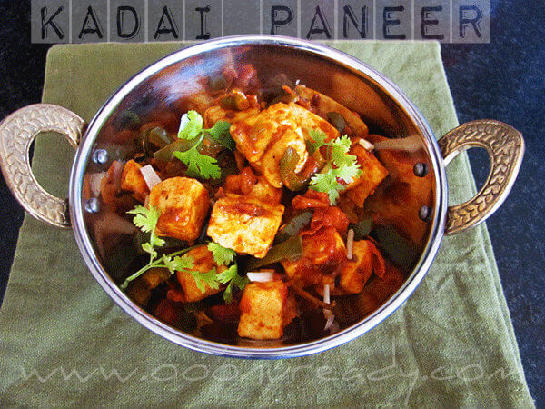 How to make Kadai paneer