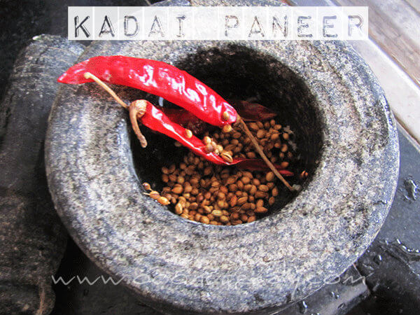 How to make Kadai paneer
