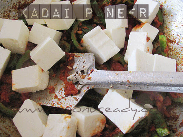 How to make Kadai paneer