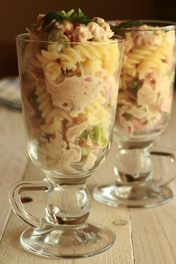 How to make cold tuna pasta salad