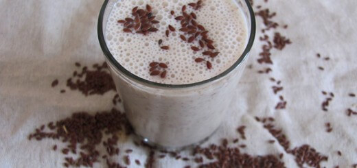 banan-flax-seed-smoothie